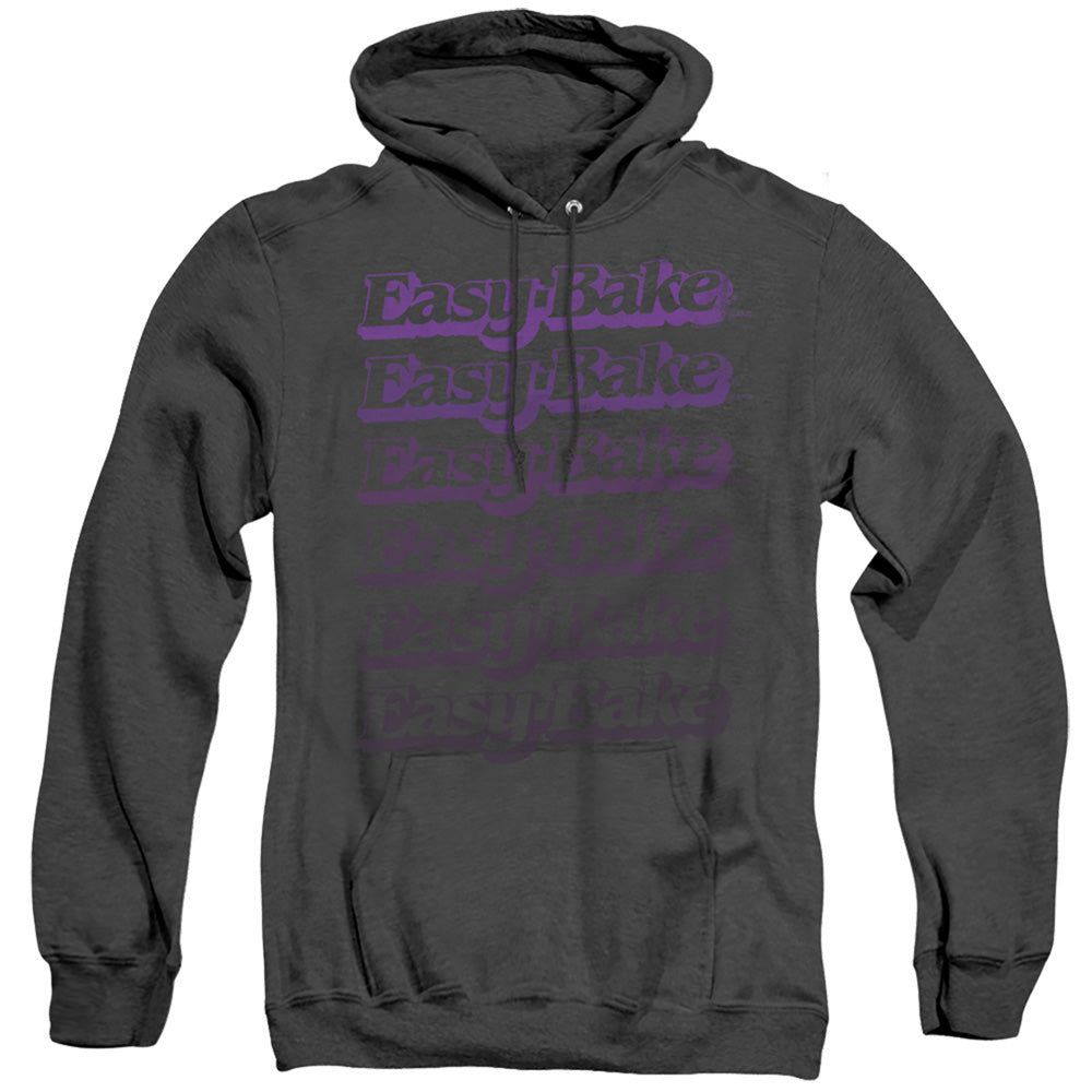 Easy Bake Oven Faded Mens Heather Hoodie Black Officially Licensed