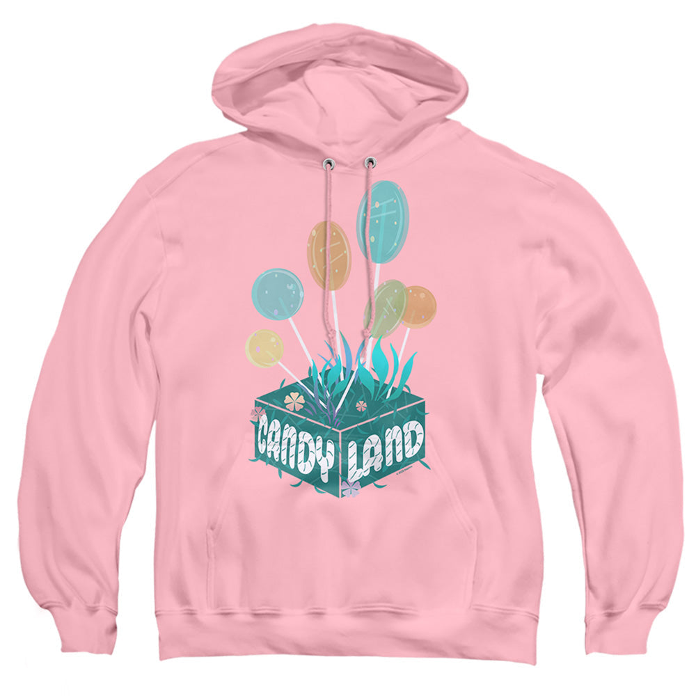 Candy Land Isometric Lollipop Block Mens Hoodie Pink Officially Licensed