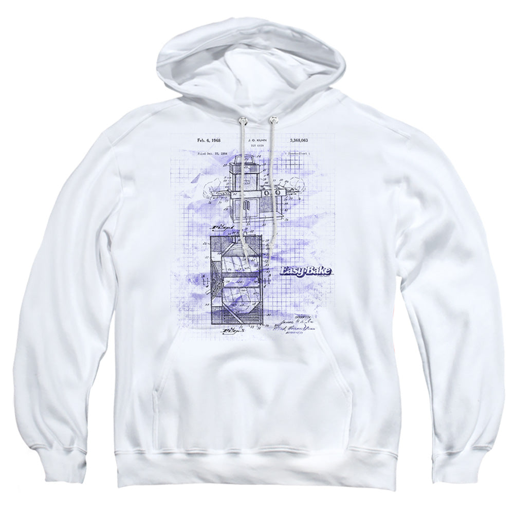 Easy Bake Oven Easy Bake Patent Mens Hoodie White Officially Licensed