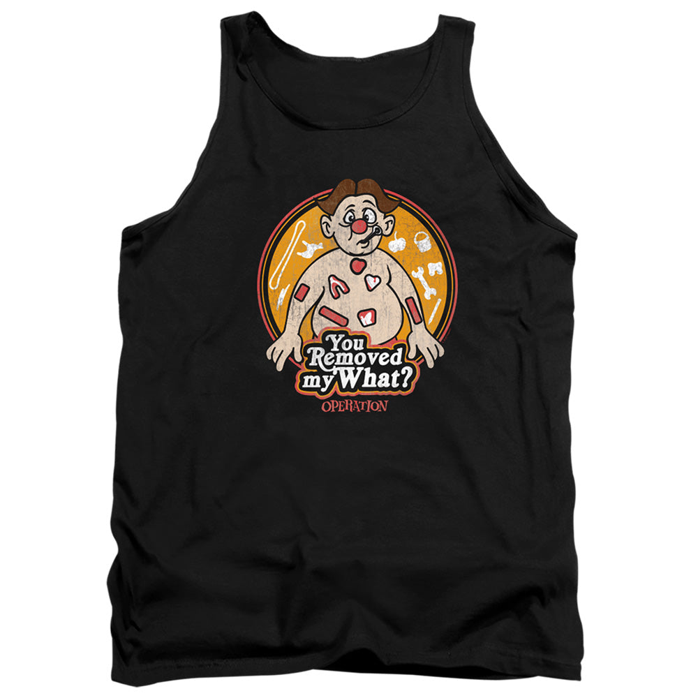 Operation You Removed My What Mens Tank Top Shirt Black Officially Licensed
