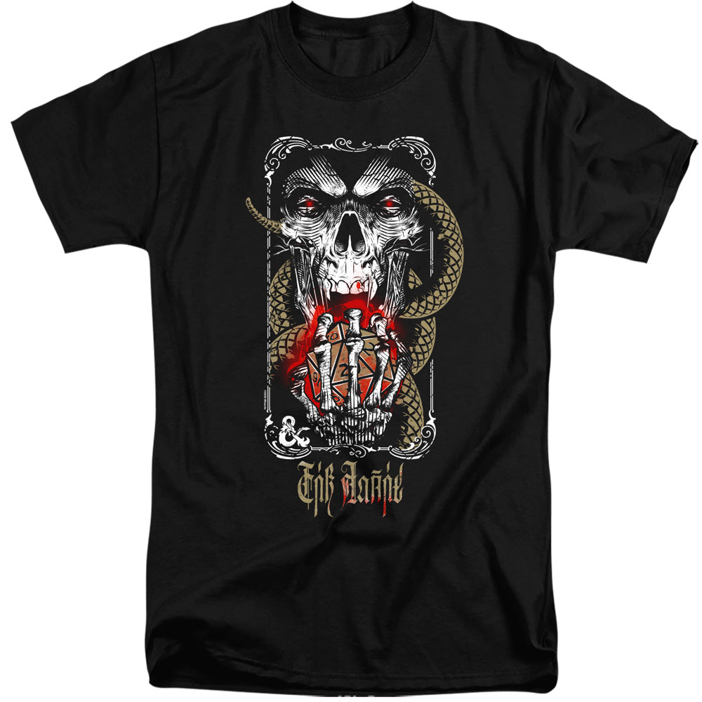Dungeons And Dragons Lich For Chaos Mens Tall T Shirt Black Officially Licensed