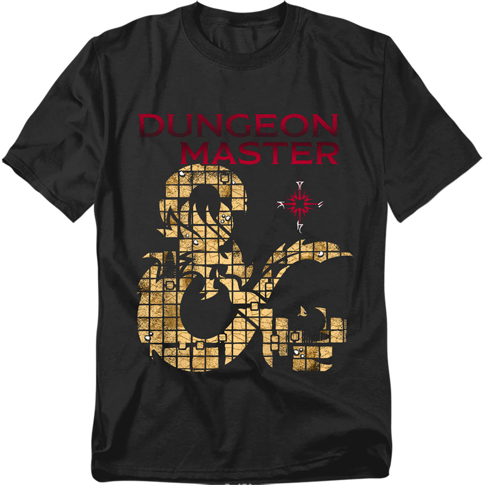 Dungeons And Dragons Dungeon Master Mens T Shirt Black Officially Licensed