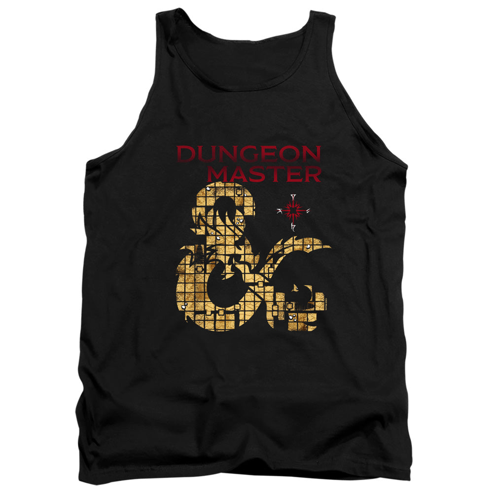 Dungeons And Dragons Dungeon Master Mens Tank Top Shirt Black Officially Licensed