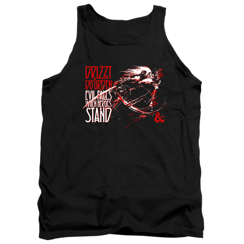 Dungeons And Dragons Evil Falls Mens Tank Top Shirt Black Officially Licensed