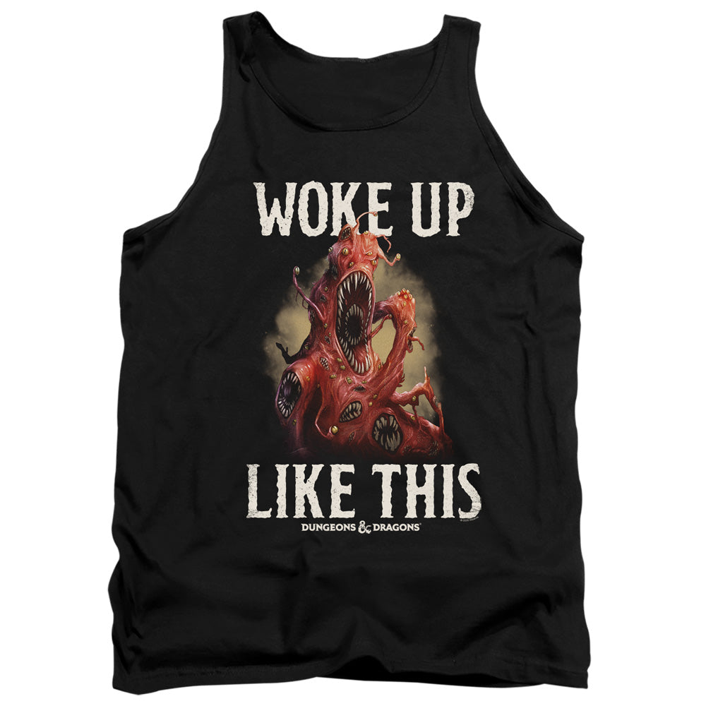 Dungeons And Dragons Woke Like This Mens Tank Top Shirt Black Officially Licensed