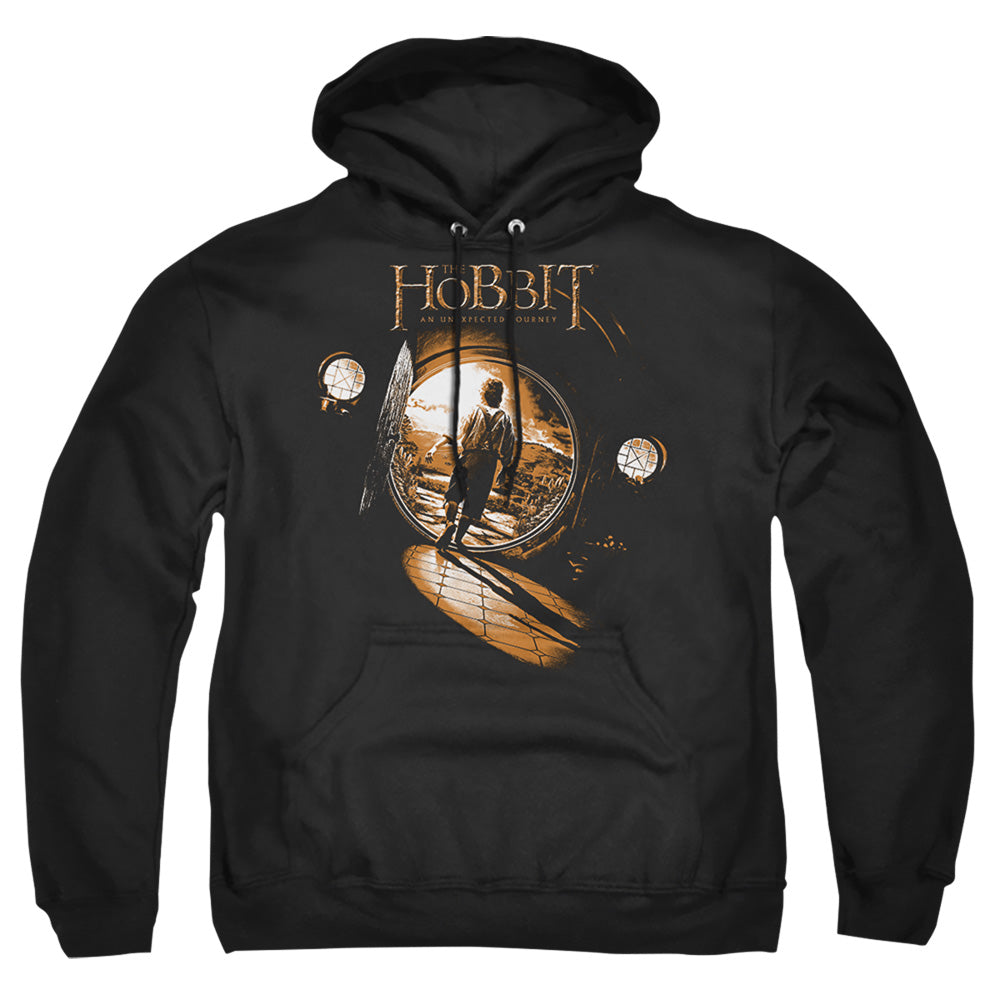The Hobbit Hobbit Hole Mens Hoodie Black Officially Licensed