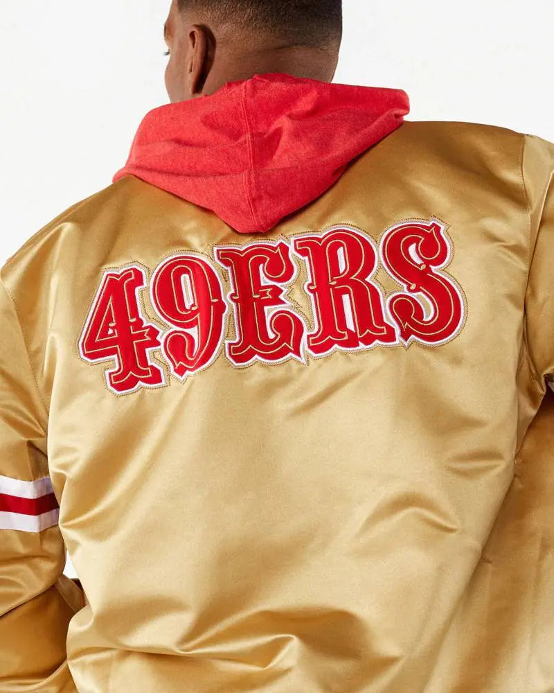 HOMAGE X Starter 49ers Heavyweight Satin Jacket