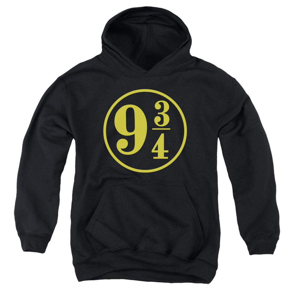 Harry Potter 9 3 4 Kids Youth Hoodie Black Officially Licensed