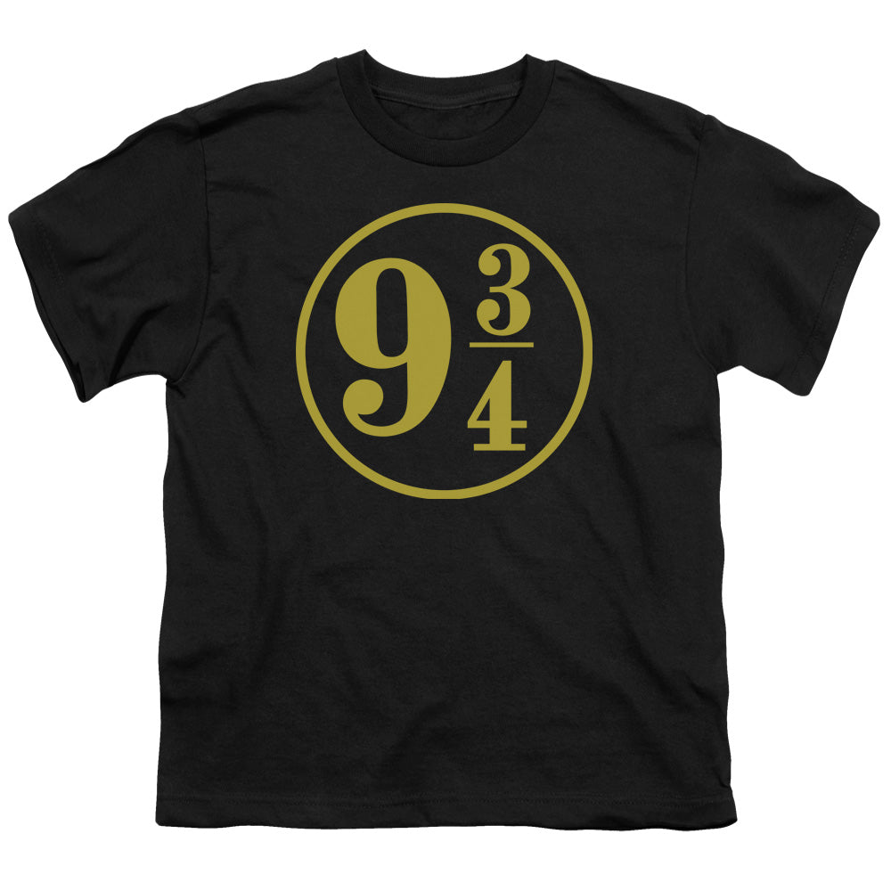 Harry Potter 9 3 4 Kids Youth T Shirt Black Officially Licensed