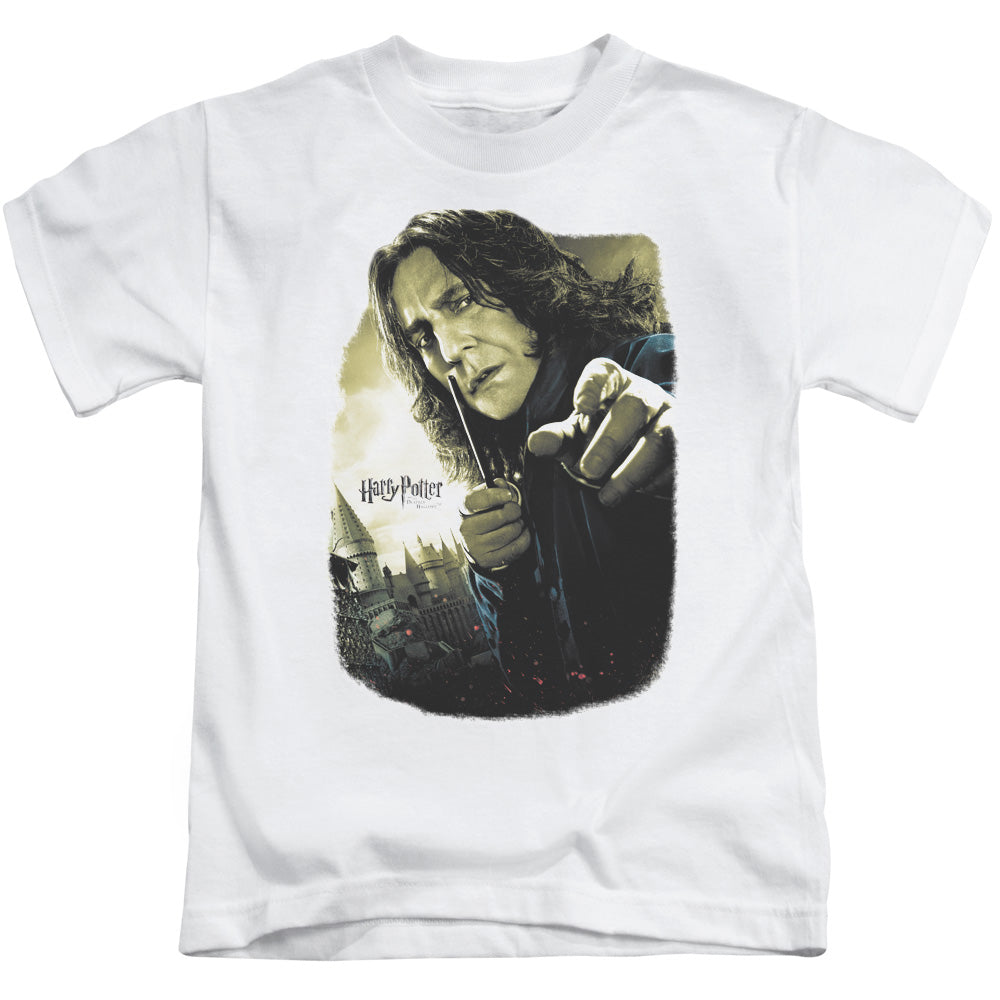 Harry Potter Snape Poster Juvenile Kids Youth T Shirt White Officially Licensed