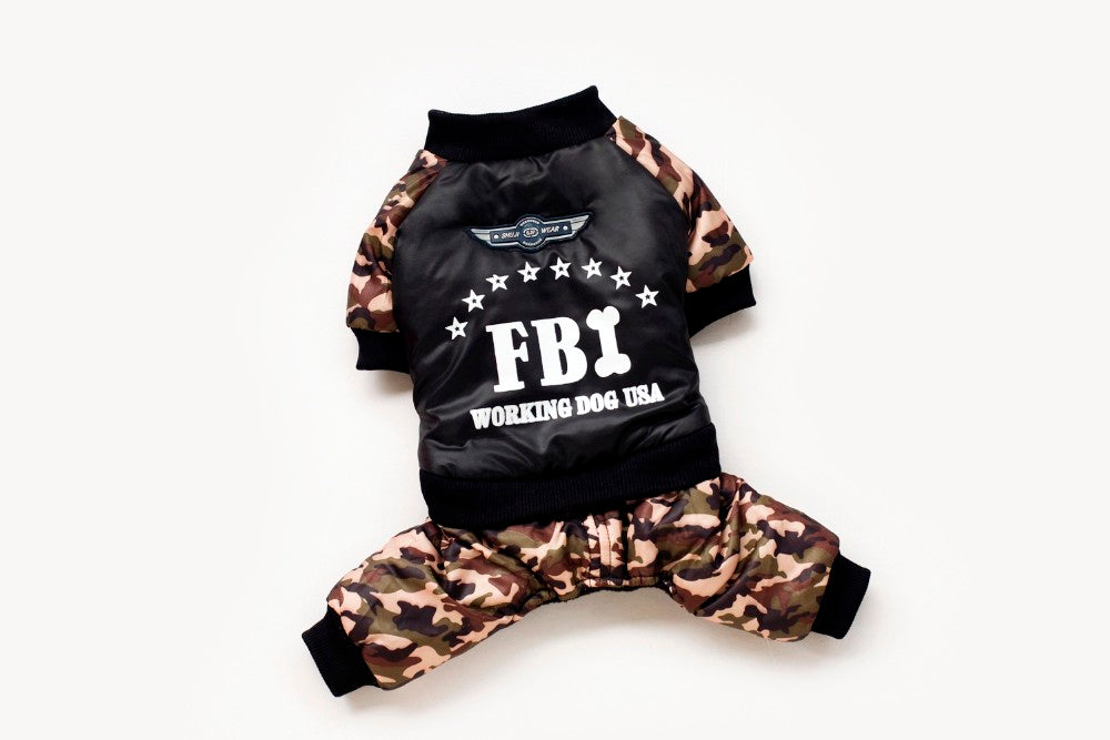 FBI Camouflage Coat | Jumpsuit Pants