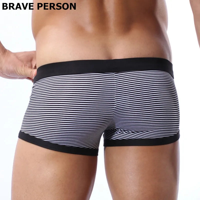 BRAVE PERSON Brand Men's Lycra Cotton Underwear
