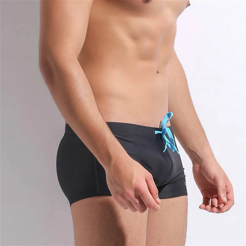 Desmiit Solid Swim Trunks