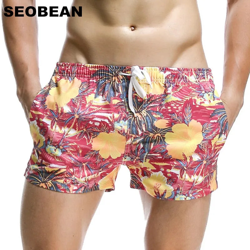 SEOBEAN Men's Swim Shorts
