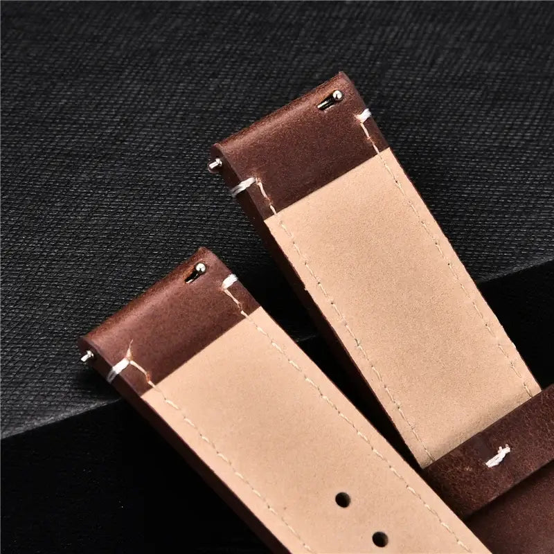 Samsung Galaxy Watch Leather Band - Premium Classic Design