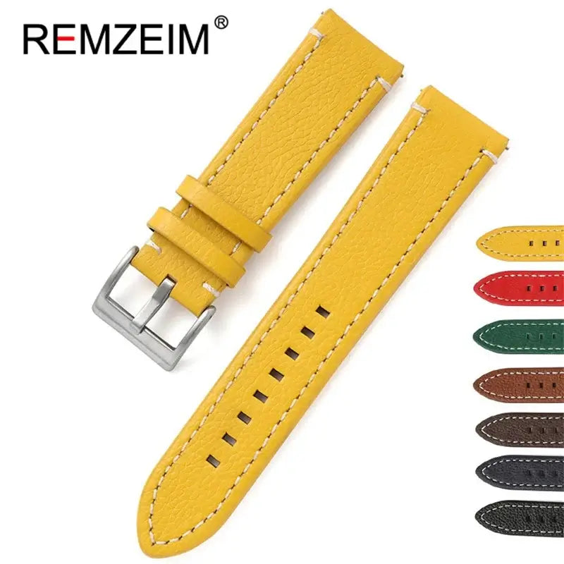 Ticwatch Leather Band - Premium Classic Design for Style