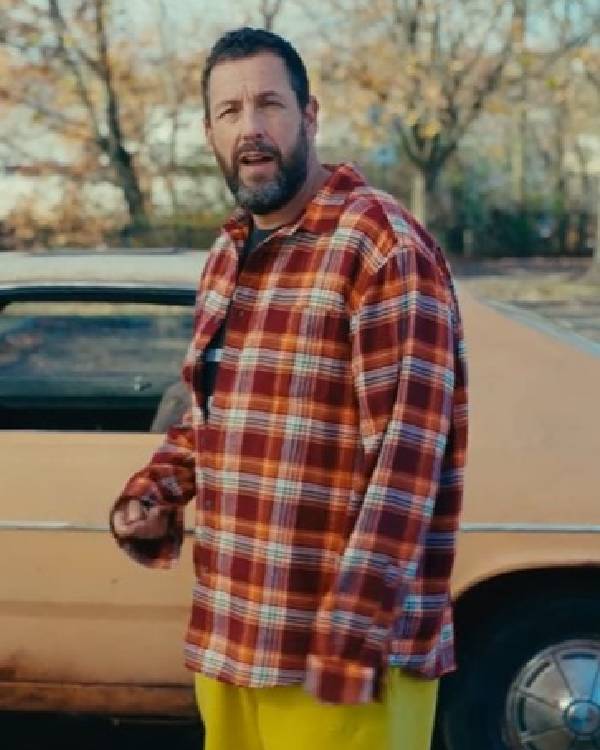 Happy Gilmore 2 Adam Sandler Plaid Check Shirt