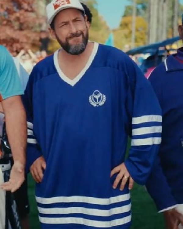 Happy Gilmore 2 Adam Sandler Blue Jersey