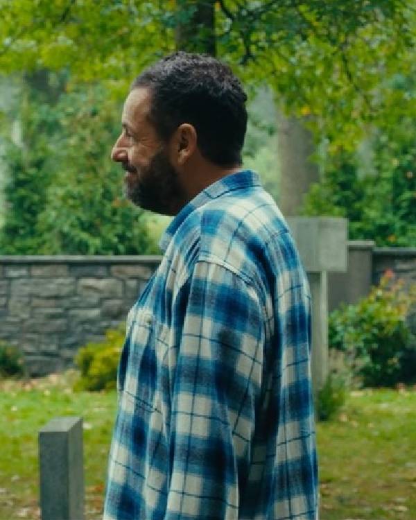 Happy Gilmore 2 Adam Sandler Plaid Shirt