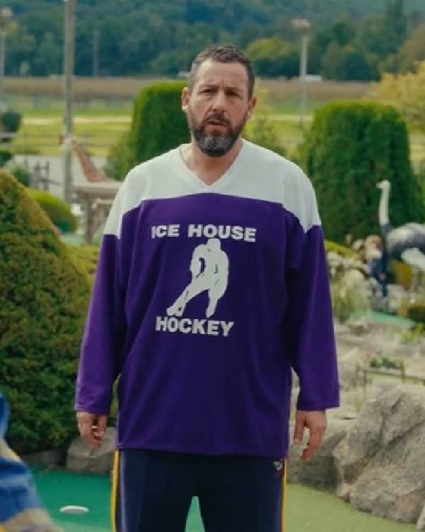 Happy Gilmore 2 Adam Sandler Purple Jersey