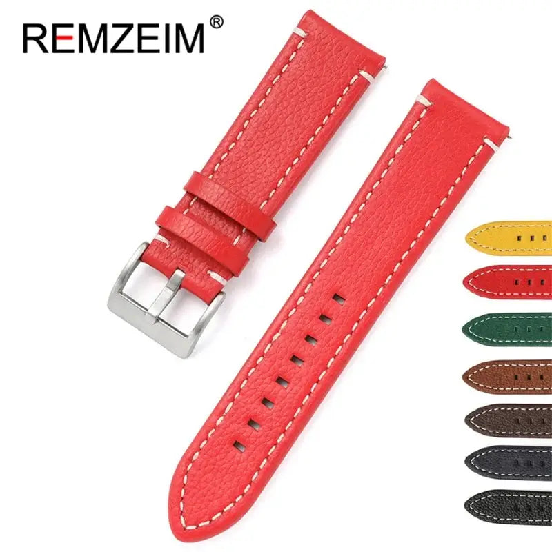 Ticwatch Leather Band - Premium Classic Design for Style