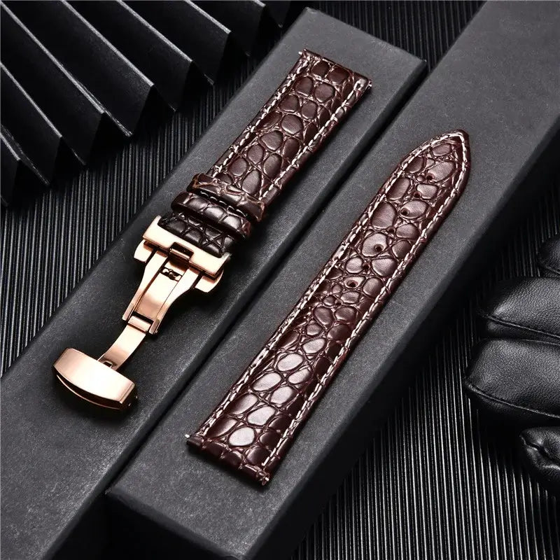 Suunto Genuine Leather Band - Crocodile Pattern Classic