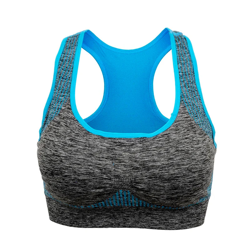 Seamless Quick Dry Sports Bra - Breathable Workout Top