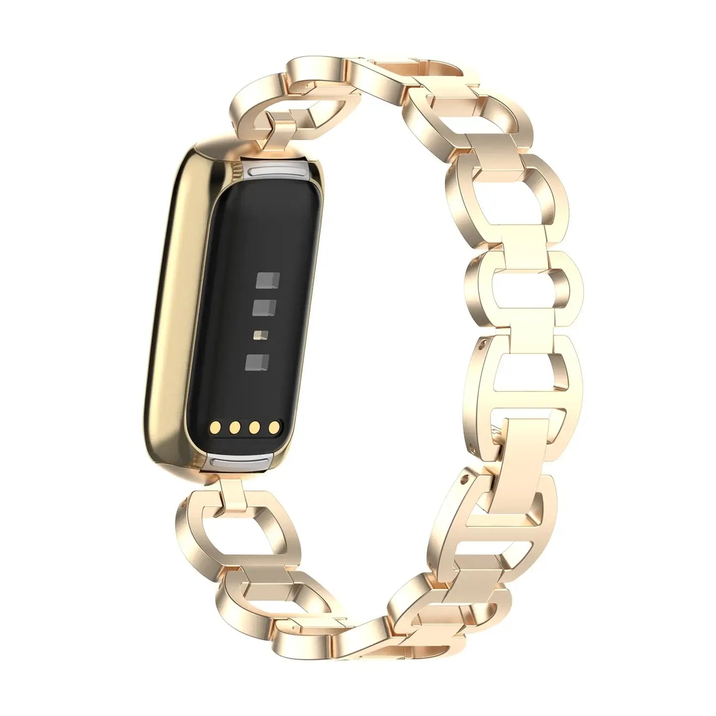 Stainless Steel Fitbit Luxe Band - Sleek Premium Design
