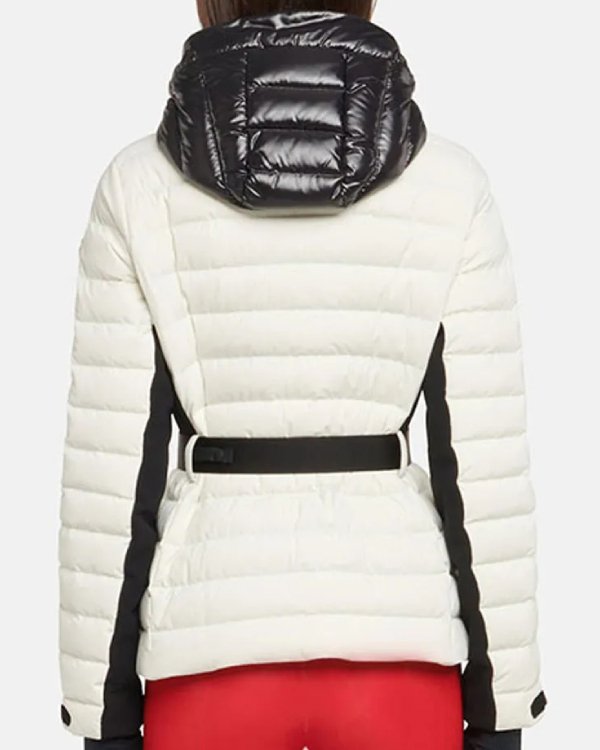 Heart Of Stone 2023 Gal Gadot White Puffer Jacket