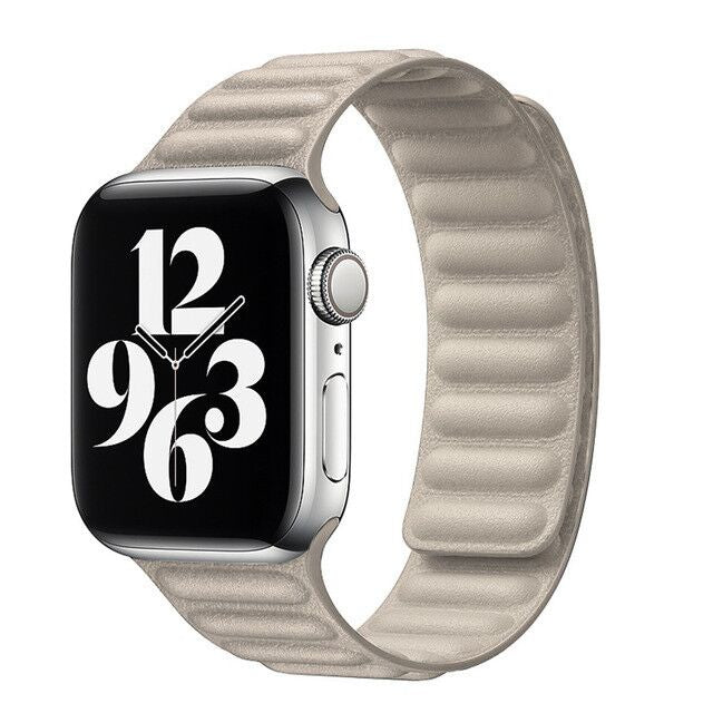 Leather Apple Watch Band Series 11/10/9/8/7/6/5/4/ SE / Ultra 1/2/3