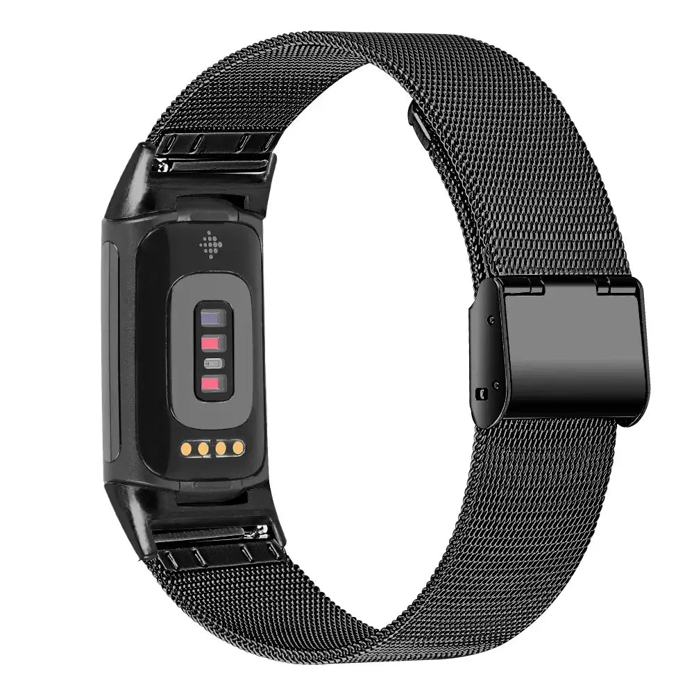 Fitbit Charge 5 6 Metal Band - Sleek Modern Design