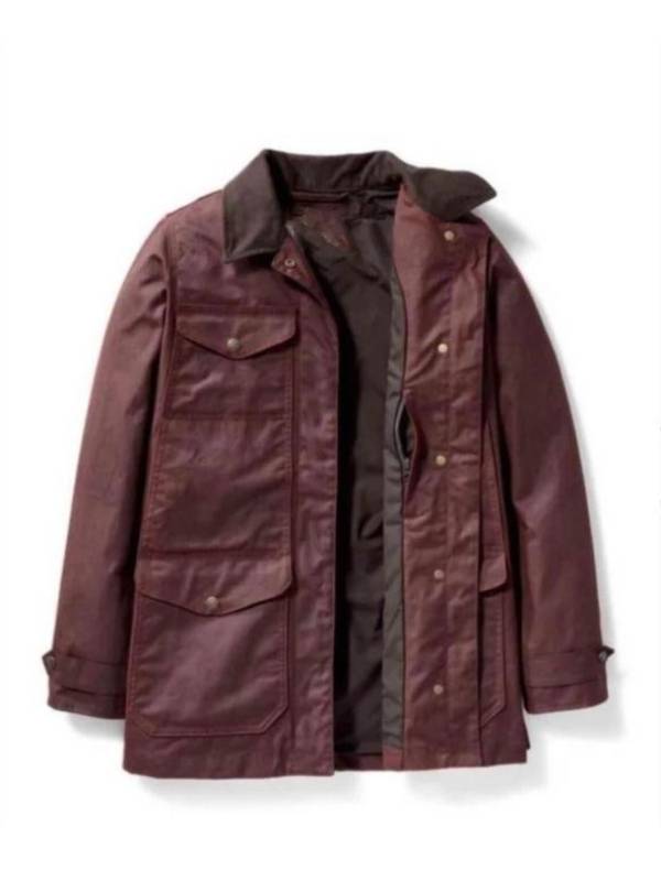 Hell Motel S01 Yanna McIntosh Burgandy Hooded Jacket
