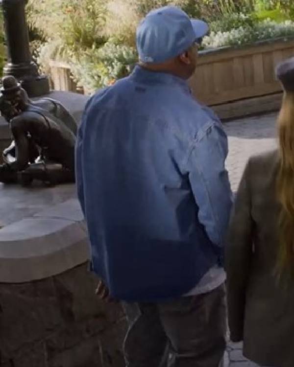 Hip Hop Was Born Here LL Cool J Blue Denim Shirt