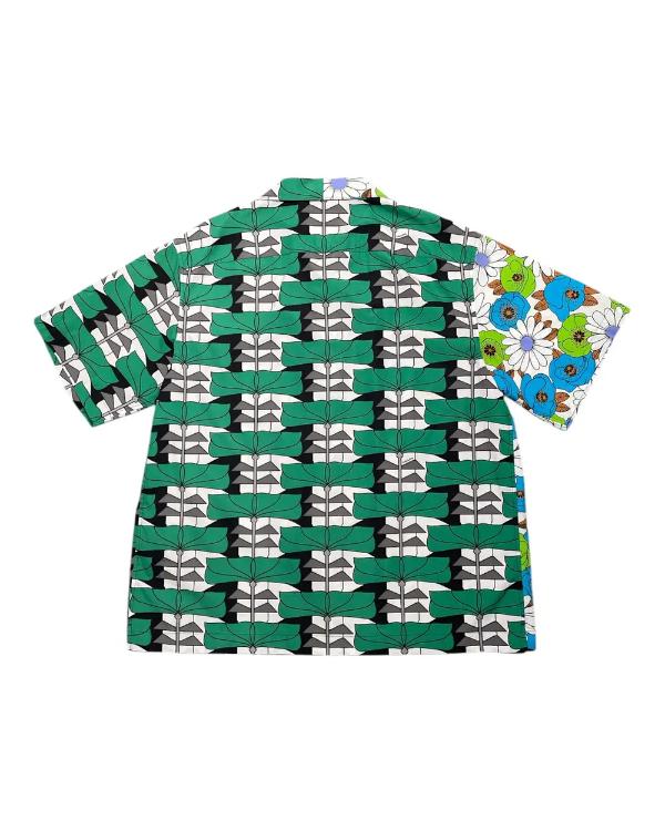 Hitmakers S01 Bernard Harvey Multicolor Mixed Print Shirt