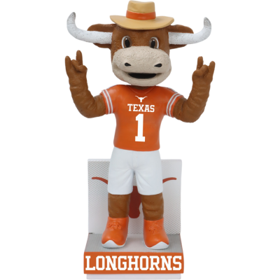 Hook 'Em Texas Longhorns Mascot Bobblehead