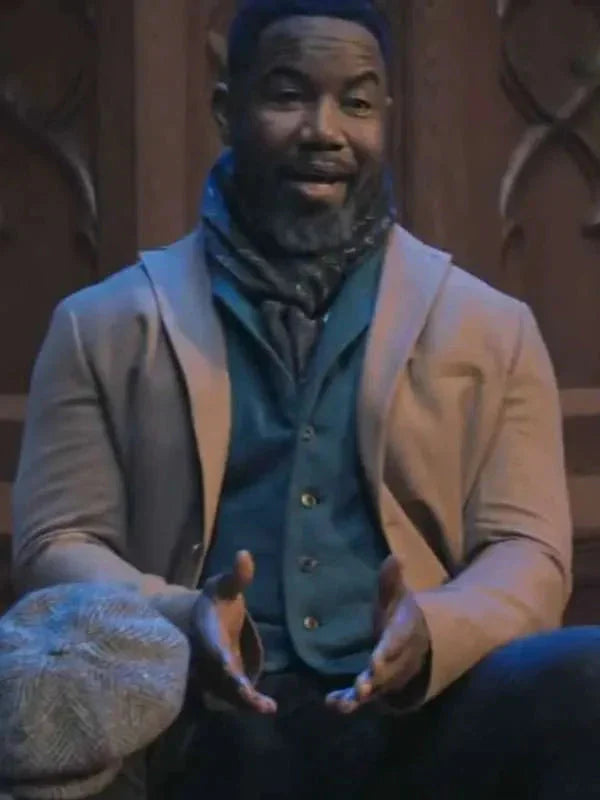 Michael Jai White Hostile Takeover Brown Blazer