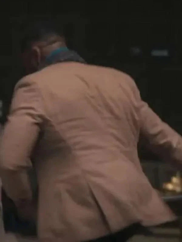 Michael Jai White Hostile Takeover Brown Blazer