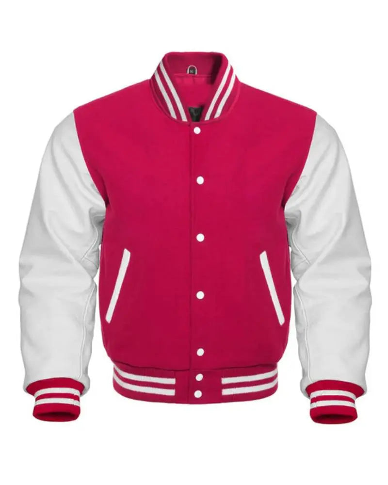 Hot Pink Varsity Jacket