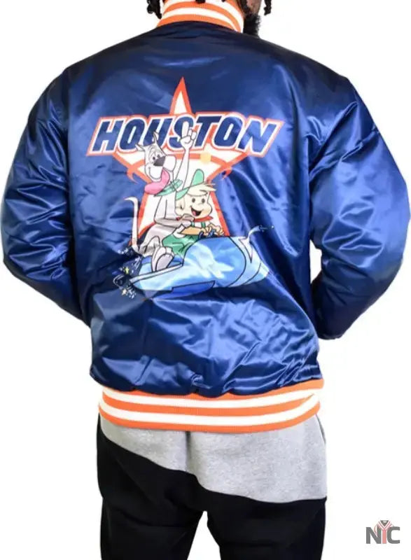 Houston Elroy Jetson Satin Jacket