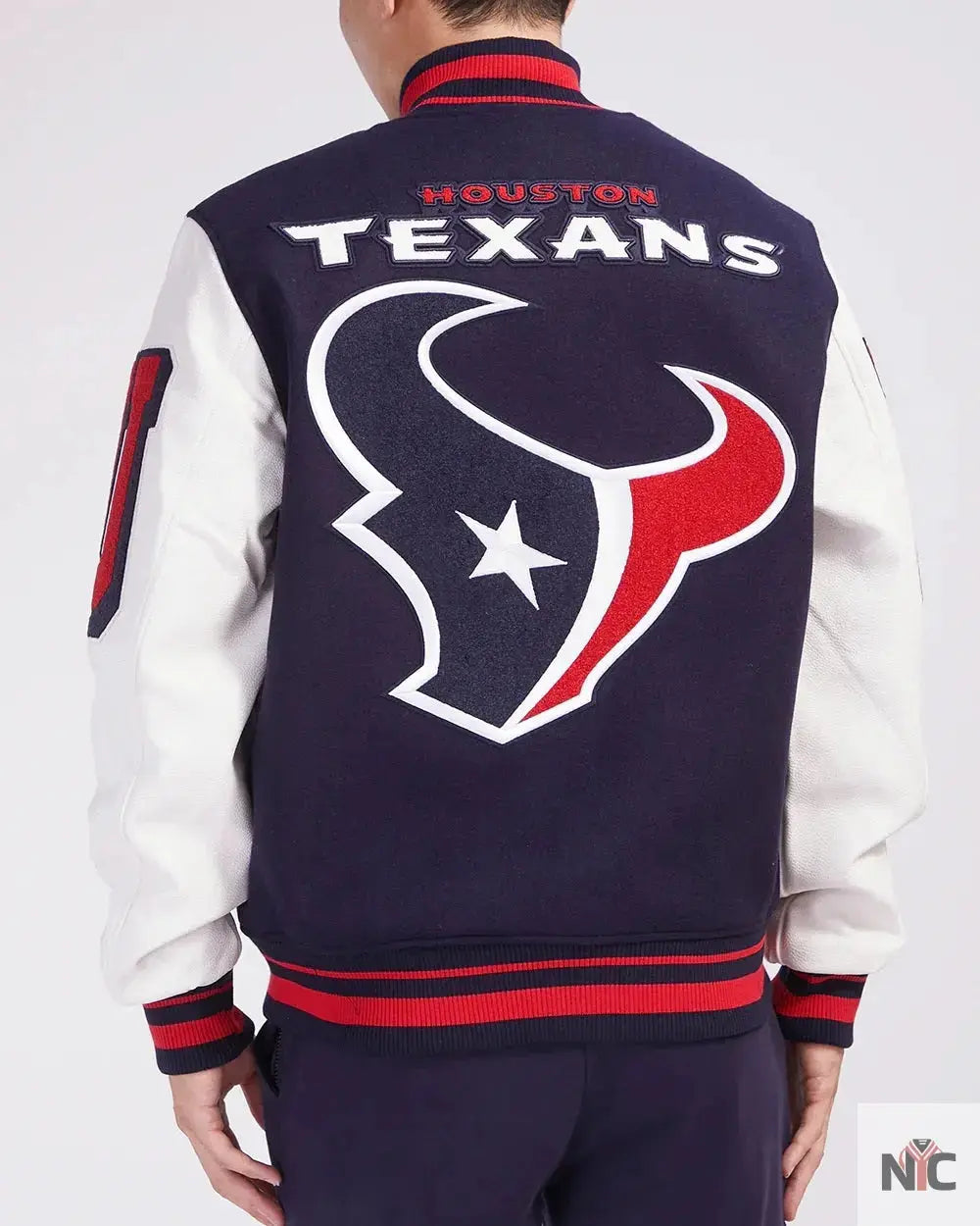 Houston Texans Mashup Varsity Jacket