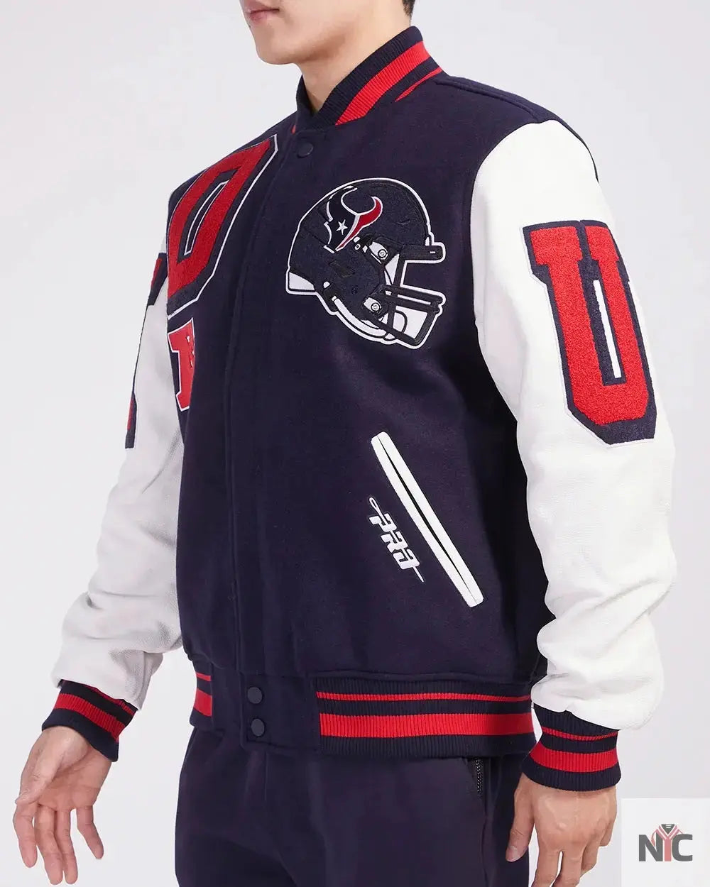 Houston Texans Mashup Varsity Jacket