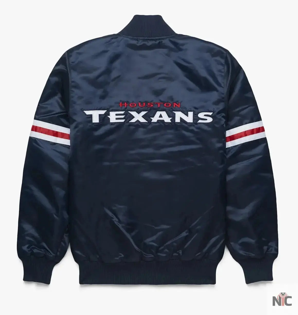 Houston Texans Satin Varsity Jacket