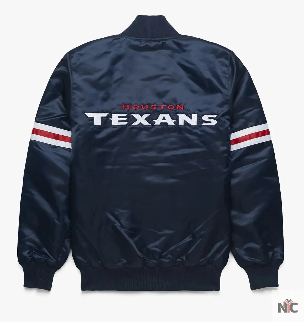 Houston Texans Satin Varsity Jacket