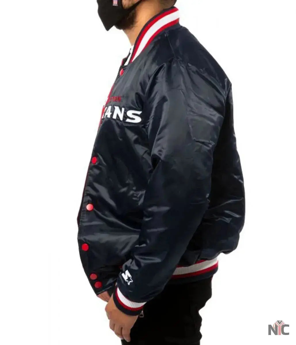 Houston Texans Starter Satin Jacket