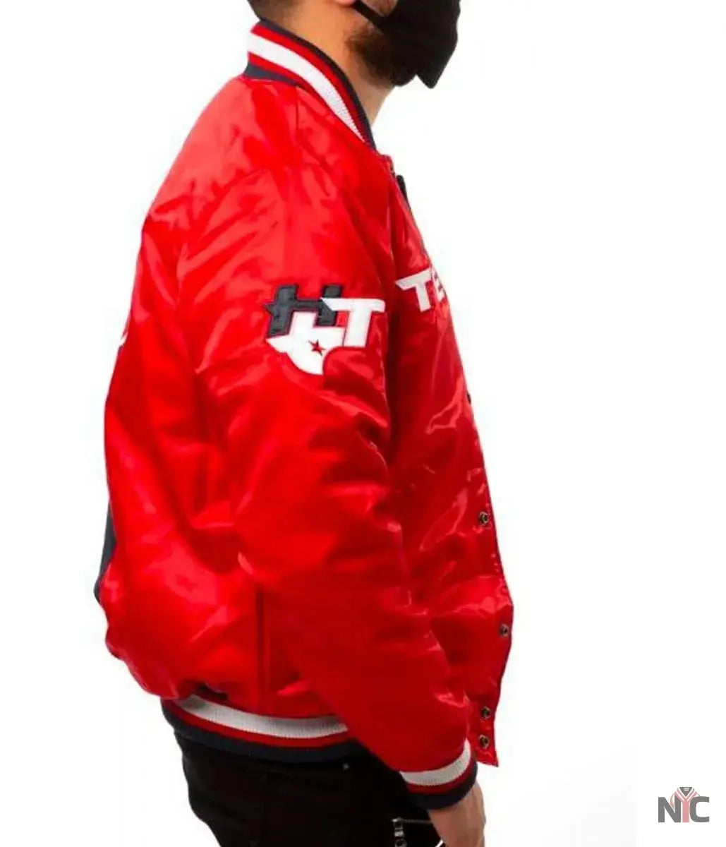 Houston Texans Starter Satin Jacket