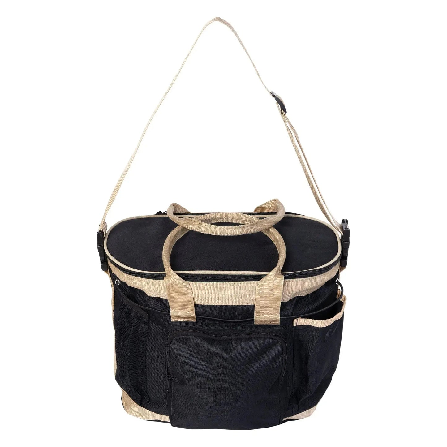 Huntley Equestrian Deluxe Grooming Bag, Brown