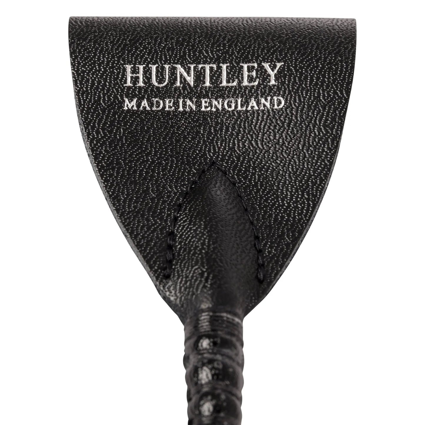 Huntley Equestrian Leather Jumping Bat Riding Crop