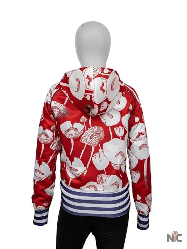 I Love America Lisa Floral Printed Jacket