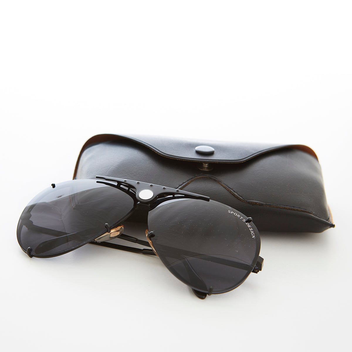 Aviator Sunglass with Interchangeable Clear Lens - Iberian