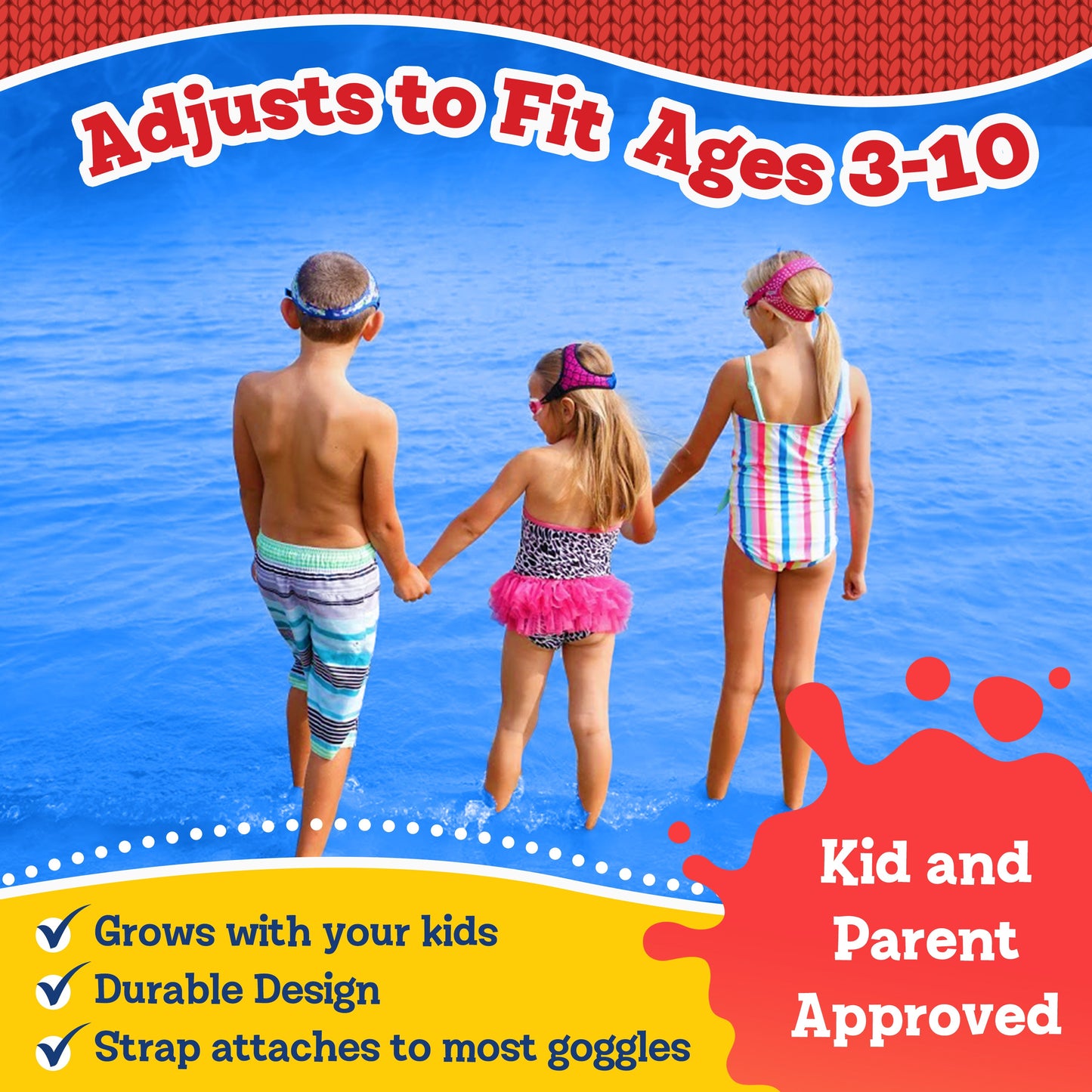 Daniel Tiger's Neighborhood Themed Kids Swim Goggles
